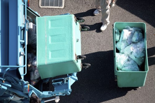 Eco-friendly waste management practices on site