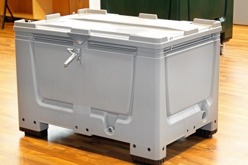 Low-carbon electric van used for commercial waste collections